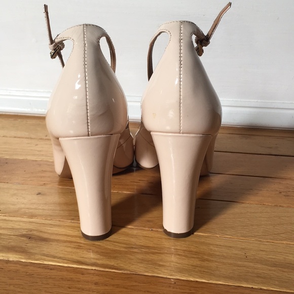 Banana Rep. Blush Pink Patent Pumps - size 9 - Picture 3 of 6